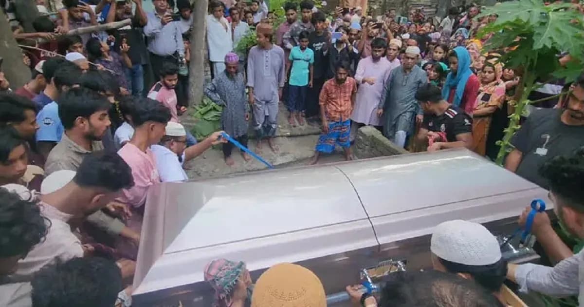 দাদা-দাদির পাশেই শেষ ঠিকানা হলো যুক্তরাষ্ট্রে নিহত বৃষ্টির