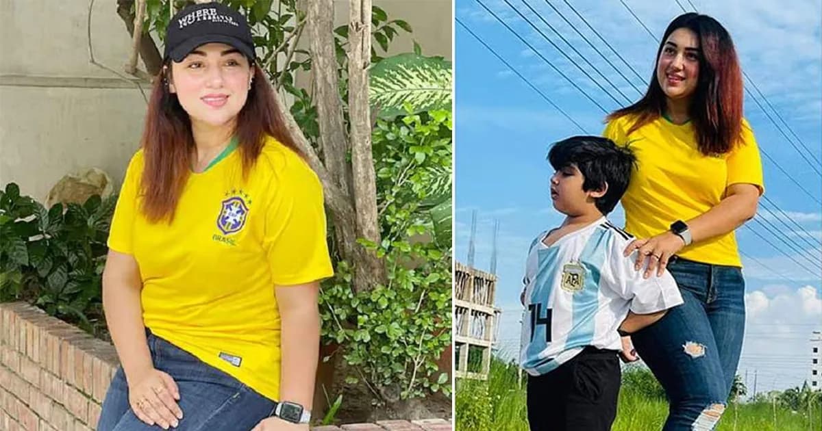 আমি ব্রাজিলের সমর্থক, আমার ছেলে আর্জেন্টিনা: অপু বিশ্বাস