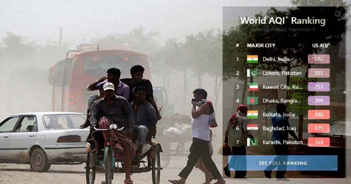 ঢাকার বাতাসে বিপদসীমা ছাড়িয়েছে দূষণ