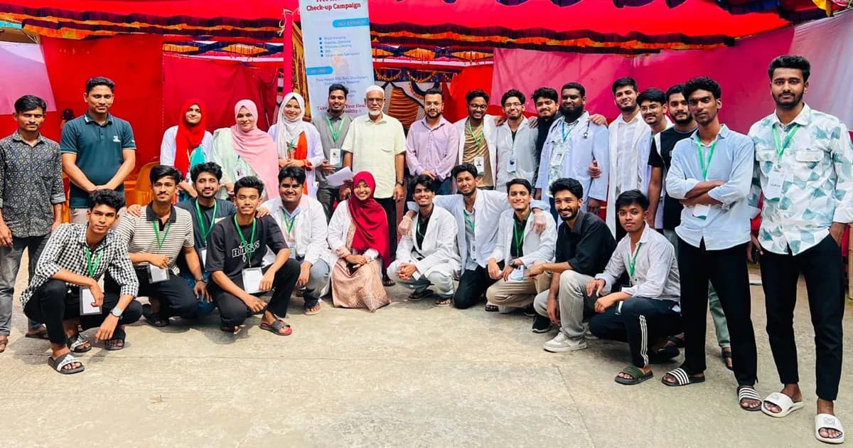 কোম্পানীগঞ্জে অর্ধ সহস্রাধিক রোগীকে ফ্রি চিকিৎসা সেবা