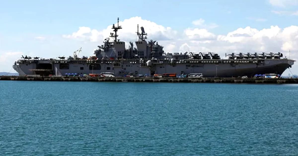 ইরান অভিমুখে যুদ্ধজাহাজ নিয়ে রওনা হয়েছে মার্কিন সেনারা