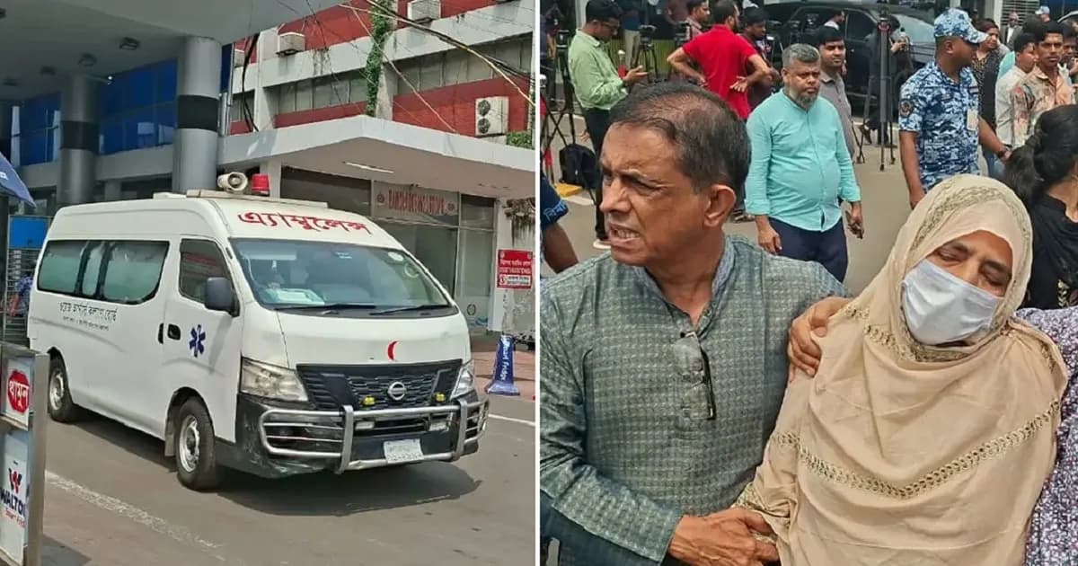 স্বপ্নভঙ্গের বেদনা নিয়ে বাড়ির পথে কফিনবন্দি বৃষ্টি