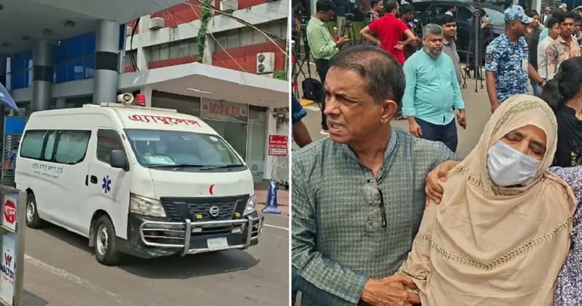 স্বপ্নভঙ্গের বেদনা নিয়ে বাড়ির পথে কফিনবন্দি বৃষ্টি