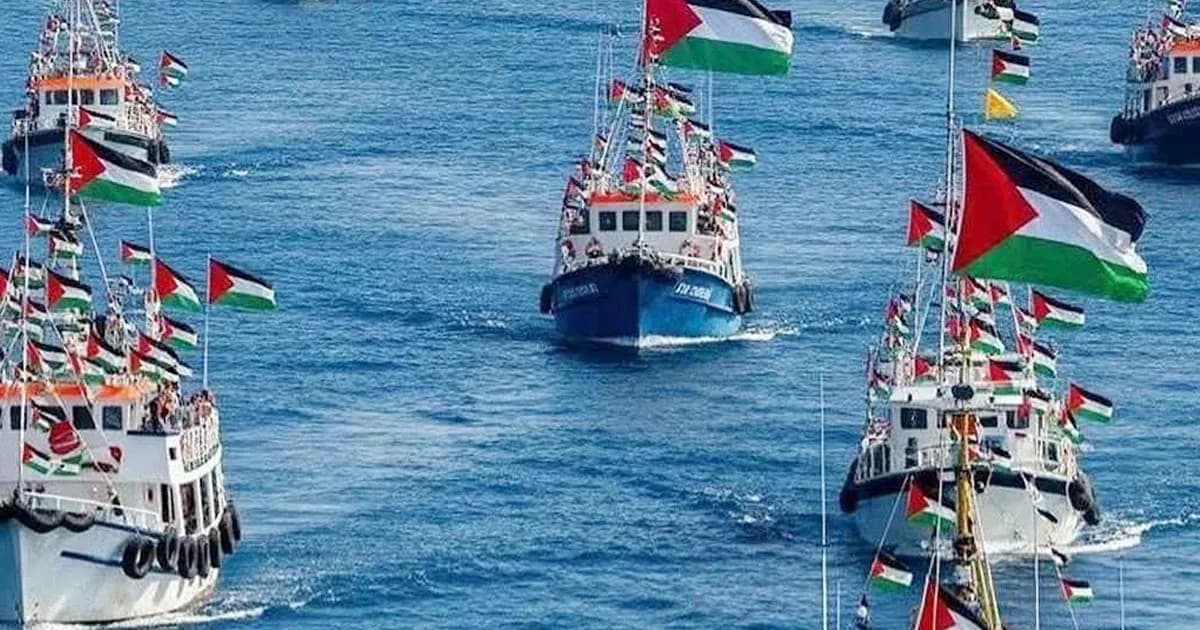 গাজার আরও কাছে ‘ফ্লোটিলা’, আটকাতে মরিয়া ইসরায়েল