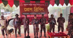 নির্বাচন ঘিরে কক্সবাজারে বিজিবির কঠোর নিরাপত্তা তৎপরতা