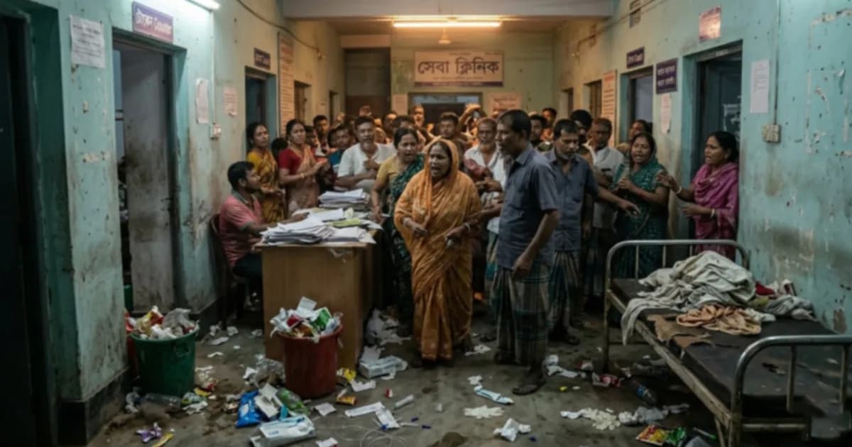 উজিরপুরে ‘মৃত্যু কারখানা’ অবৈধ ক্লিনিক সিন্ডিকেট