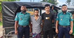 পূবাইলে চুরি হওয়া ইজিবাইক উদ্ধার, গ্রেপ্তার দুই চোর