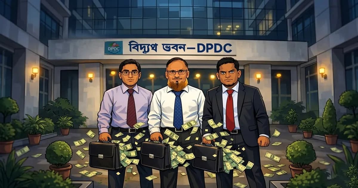 স্বৈরাচারের কালো হাত ডিপিডিসি’র অভিশাপ