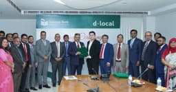 ন্যাশনাল ব্যাংক ও ডি-লোকালের মধ্যে রেমিট্যান্স সার্ভিস চুক্তি স্বাক্ষর