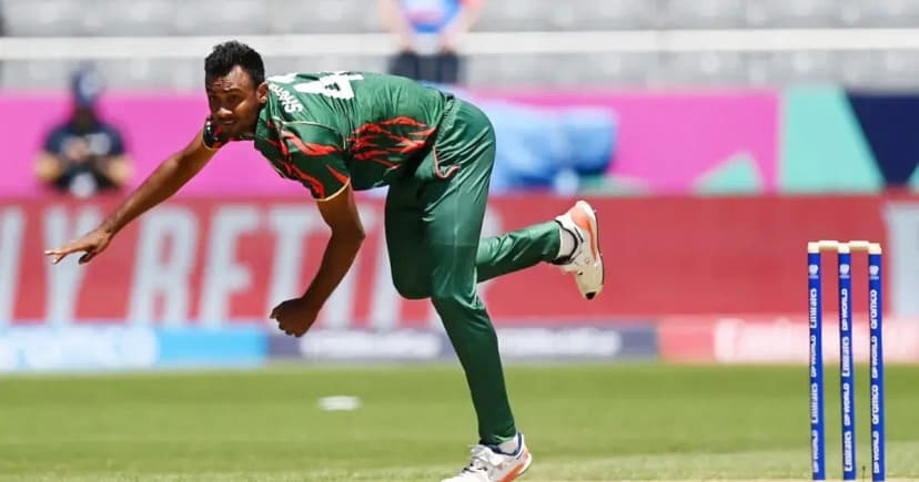 শরিফুলের আঘাতে ভাঙল নিউজিল্যান্ডের ওপেনিং জুটি