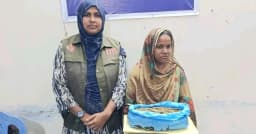 ঝালকাঠির এক কেজি গাঁজাসহ নারী মাদক কারবারি আটক
