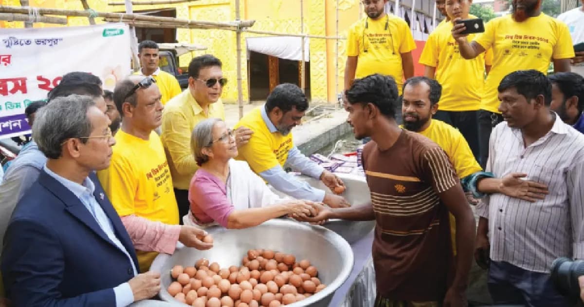 স্কুল ফিডিং প্রোগ্রামে ডিম যুক্ত করতে হবে: প্রাণিসম্পদ উপদেষ্টা
