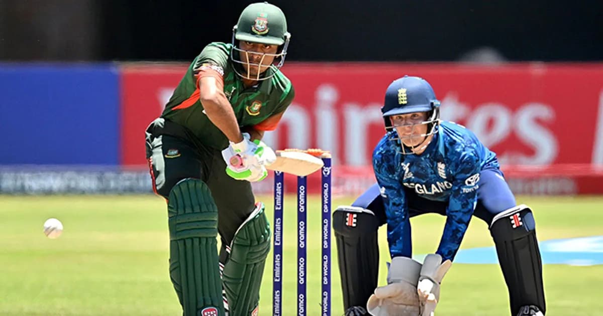 ইংল্যান্ডের বিপক্ষে ১৩৬ রানে অলআউট বাংলাদেশ