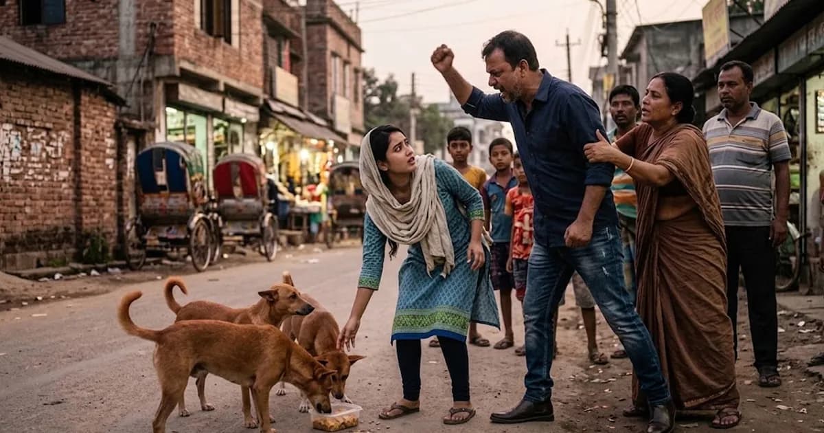 কুকুরকে খাবার দিতে গিয়ে রাজধানীতে মারধরের শিকার তরুণী