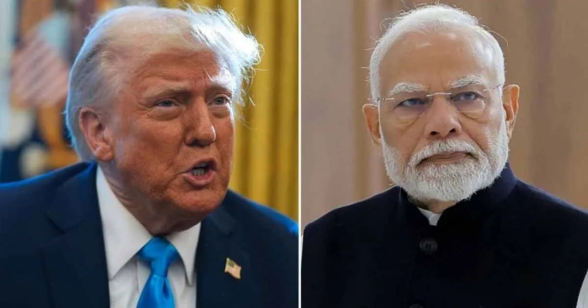 রুশ তেল ইস্যুতে ভারতকে কড়া বার্তা ট্রাম্পের, বাড়তে পারে শুল্ক