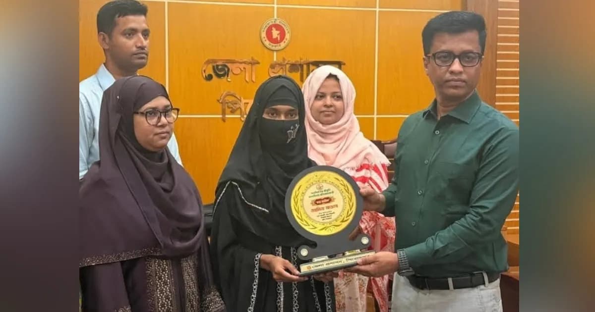 নিজের বাল্যবিবাহ ঠেকিয়ে ‘কন্যা সাহসিকা’ সম্মাননা পেল এসএসসি পরীক্ষার্থী