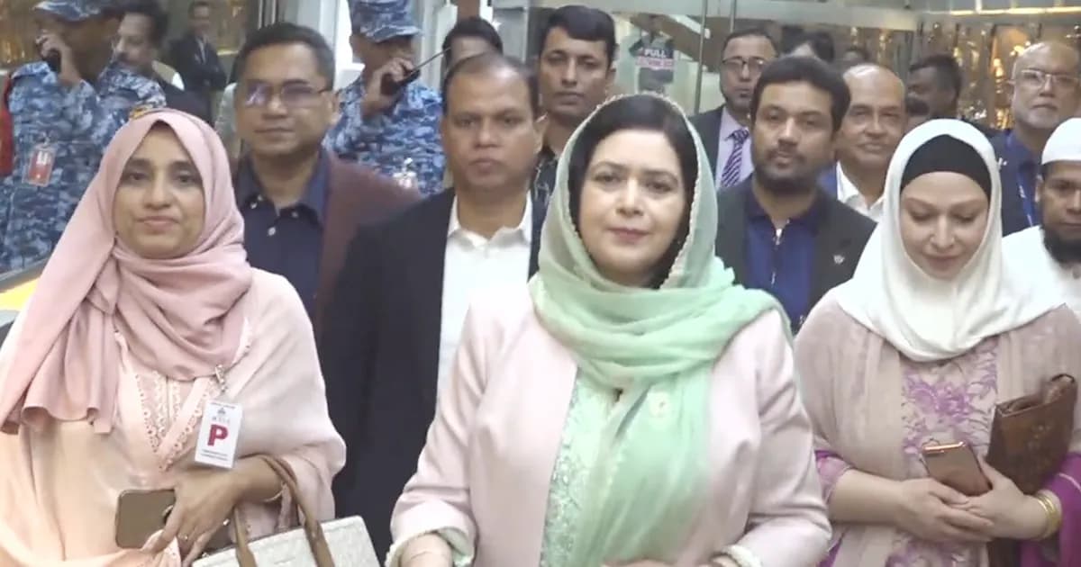 লন্ডনের উদ্দেশে ঢাকা ছেড়েছেন ডা. জুবাইদা রহমান