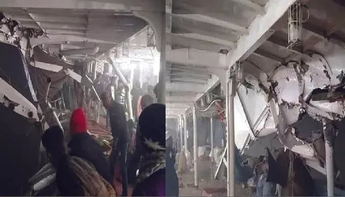 চাঁদপুরে কুয়াশায় দুই যাত্রীবাহী লঞ্চের সংঘর্ষ, নিহত ২