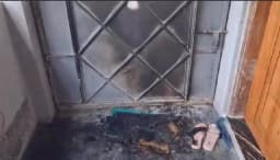 এনসিপি নেতার বাড়ির দরজার সামনে আগুন দিল দুর্বৃত্তরা