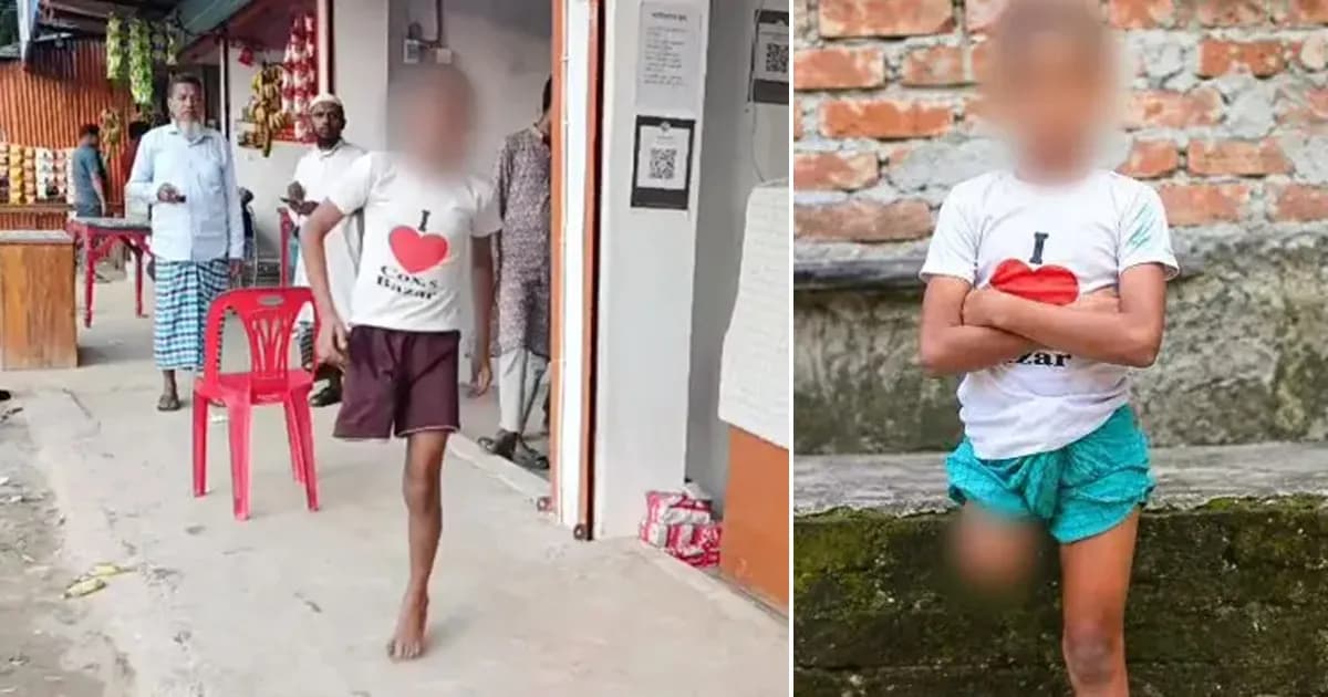 পা কেটে বানানো হয় ‘ভিক্ষার মেশিন’, অবশেষে বাড়ি ফিরল নিখোঁজ রায়হান