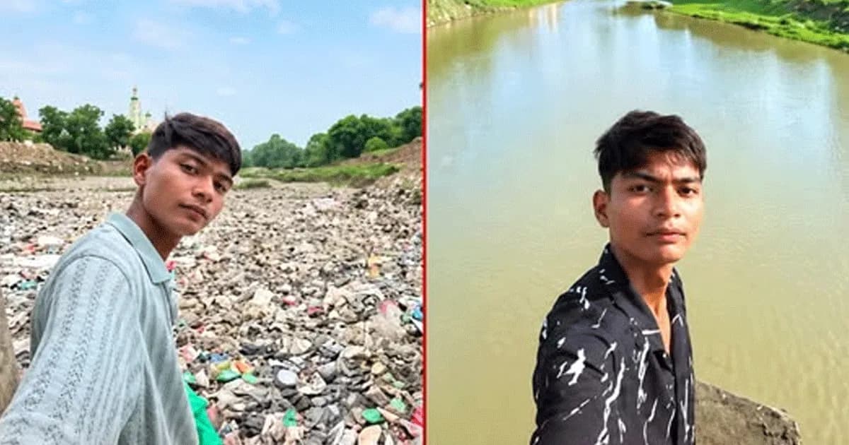 একাই নদী পরিষ্কার করলেন যুবক, পেলেন বিদেশি প্রতিষ্ঠানে চাকরি