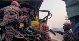 ঢাকা-মাওয়া এক্সপ্রেসওয়েতে দুই ট্রাকের সংঘর্ষে নিহত ১