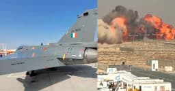 দুবাইয়ে যুদ্ধবিমান বিধ্বস্ত, প্রশ্নবিদ্ধ ভারতের বিমান প্রকল্প