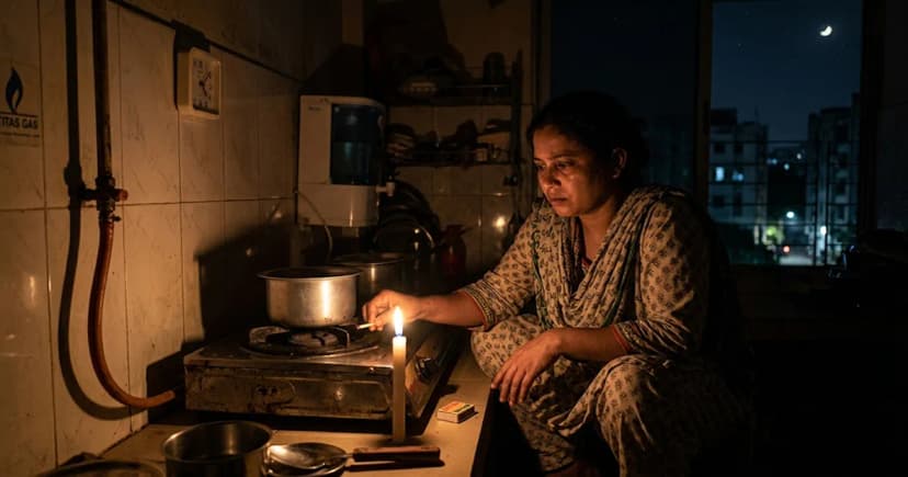 তিতাসের গ্যাস এখন ‘চাঁদের আলো’, চরম ভোগান্তিতে রাজধানীবাসী