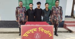 আরাকান আর্মির কাছ থেকে ৩ কিশোরকে ফিরিয়ে আনল বিজিবি