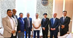 প্রধানমন্ত্রীর সঙ্গে জাপানি প্রতিনিধি দলের সৌজন্য সাক্ষাৎ