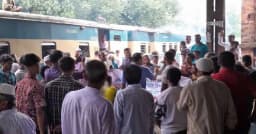 ঢাকা-ময়মনসিংহ রুটে ট্রেন চলাচল স্বাভাবিক