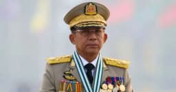 মিয়ানমারের নতুন প্রেসিডেন্ট সামরিক নেতা মিন অং হ্লাইং