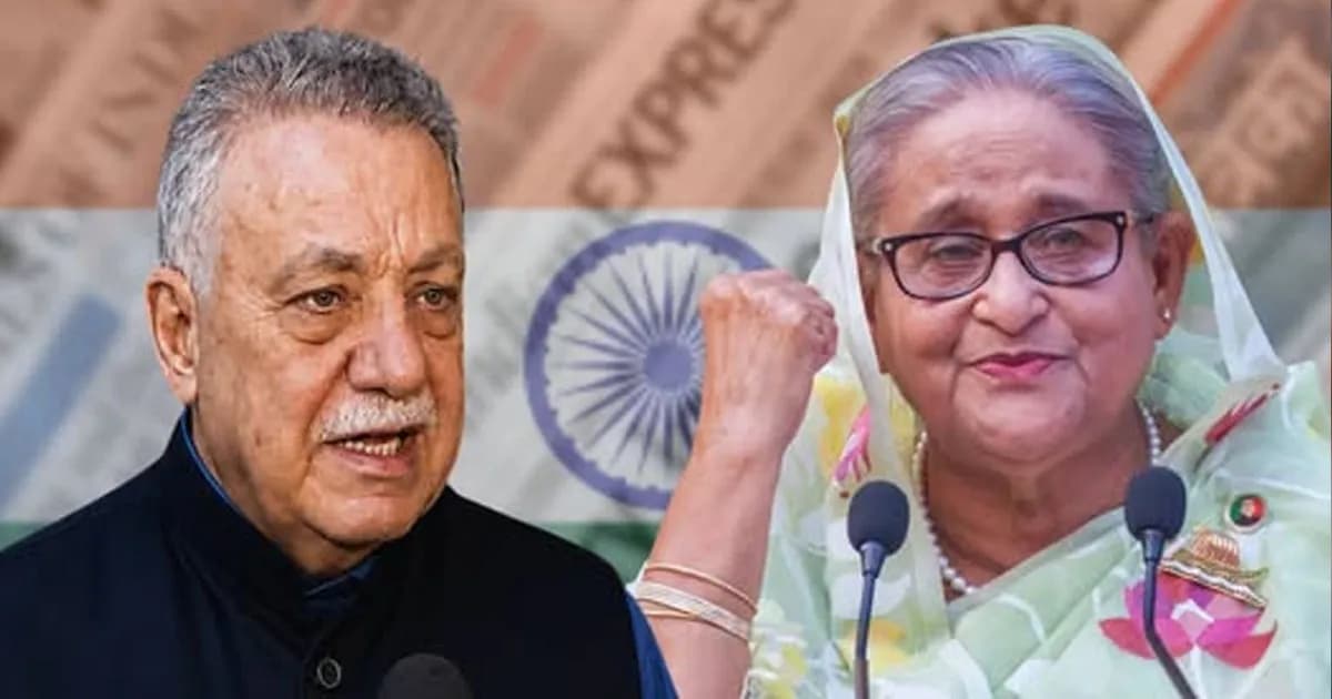 গণমাধ্যমে শেখ হাসিনার কথা বলায় ভারতের কোনো বাধা নেই