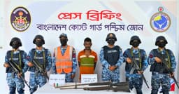 ছোট সুমন বাহিনীর সেকেন্ড ইন কমান্ড অস্ত্র-গোলাবারুদসহ আটক