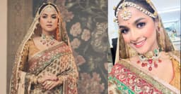 হঠাৎ কনের সাজে সাদিয়া আয়মান, রাজকীয় লুকে মুগ্ধ ভক্তরা