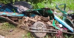 সিএনজি-কাভার্ডভ্যানের মুখোমুখি সংঘর্ষ, নিহত ৩