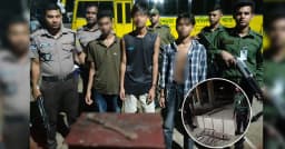 শিকদার মেডিকেলে দেশীয় অস্ত্রসহ চোরচক্রের ৩ সদস্য আটক