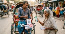রিকশা ভাড়া থেকে ভিক্ষা, বাংলা কিউআরের নতুন সুবিধা
