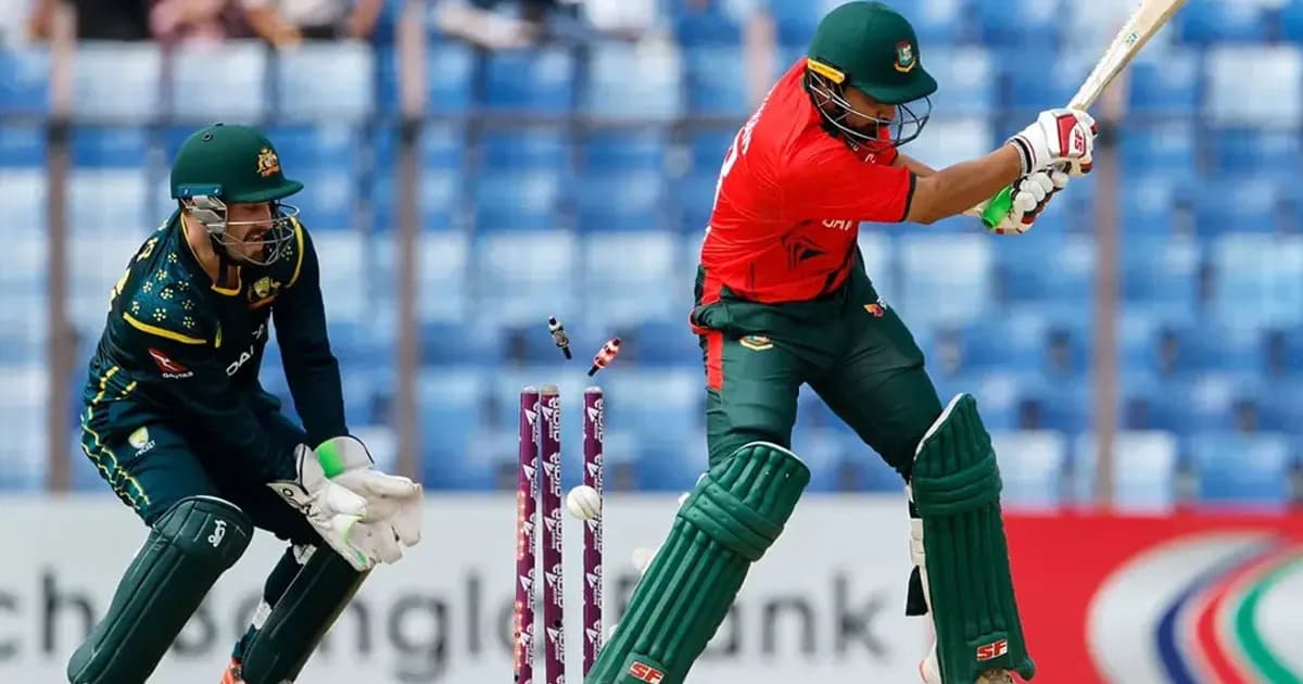 অস্ট্রেলিয়ার দাপটে টাইগারদের লজ্জার হোয়াইটওয়াশ