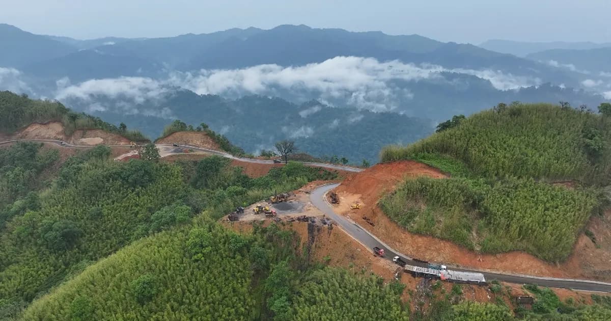 দুর্গম মদক এলাকায় সড়ক যোগাযোগে নতুন দিগন্ত