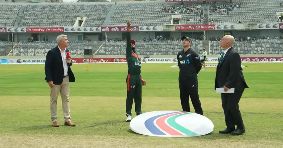 মিরপুরে টস হেরে ফিল্ডিংয়ে বাংলাদেশ, দলে তিন পেসার