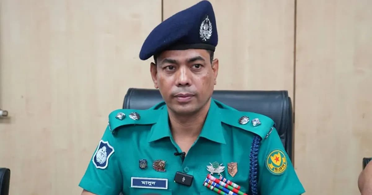 চট্টগ্রামের পুলিশ সুপার হলেন ডিসি মাসুদ