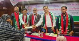 এনআরবিসি ব্যাংকের অর্থায়নে কৃষিঋণ ও পুষ্টিকর খাবার বিতরণ