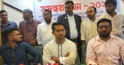 শাপলা প্রতীক না পাওয়ার কোনো অপশন নেই: সারজিস আলম