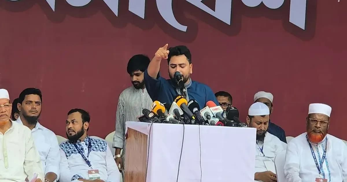 লং মার্চে বাধা দিলে ছয় দফা ১ দফাতে পরিণত হবে: নাহিদ ইসলাম