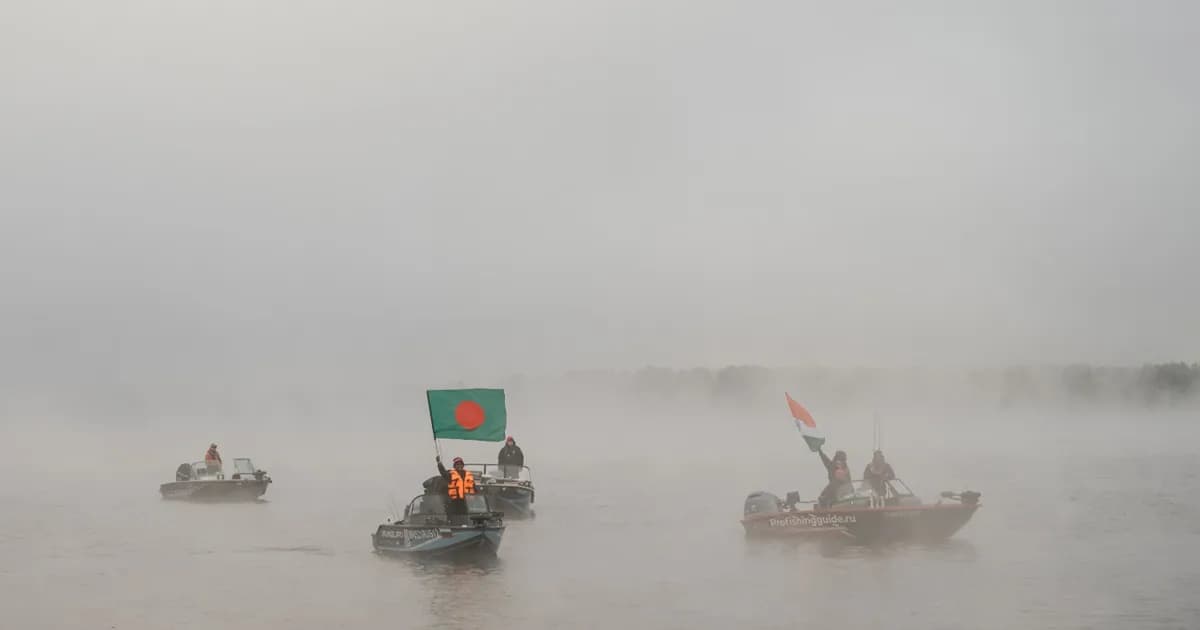 রাশিয়ায় আন্তর্জাতিক ফিশিং টুর্নামেন্টে অংশ নিলেন বাংলাদেশিরা