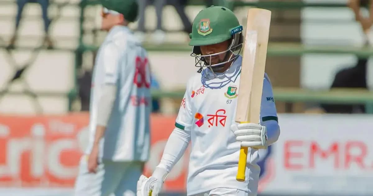 মুমিনুল-শান্তর জুটি ভাঙতেই ধস, ১৪০ রানেই গুটিয়ে গেল বাংলাদেশ