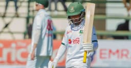 মুমিনুল-শান্তর জুটি ভাঙতেই ধস, ১৪০ রানেই গুটিয়ে গেল বাংলাদেশ