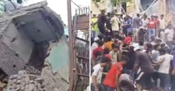 দিল্লিতে বহুতল ভবন ধস, ধ্বংসস্তূপে আটকা অনেকে