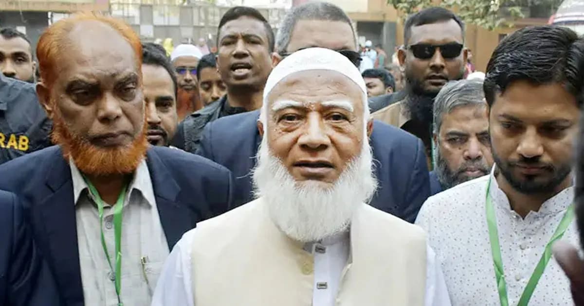 ভোট দিলেন জামায়াত আমির